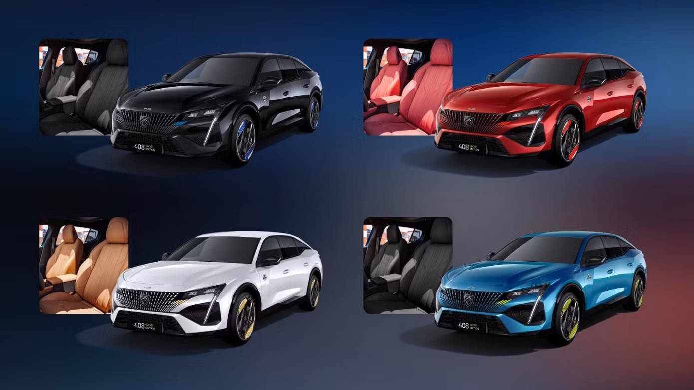 Peugeot 408 Sport Edition - Nơi mỗi chủ sở hữu tự do sáng tạo phối màu để kiến tạo nên mẫu SUV-Coupé độc bản