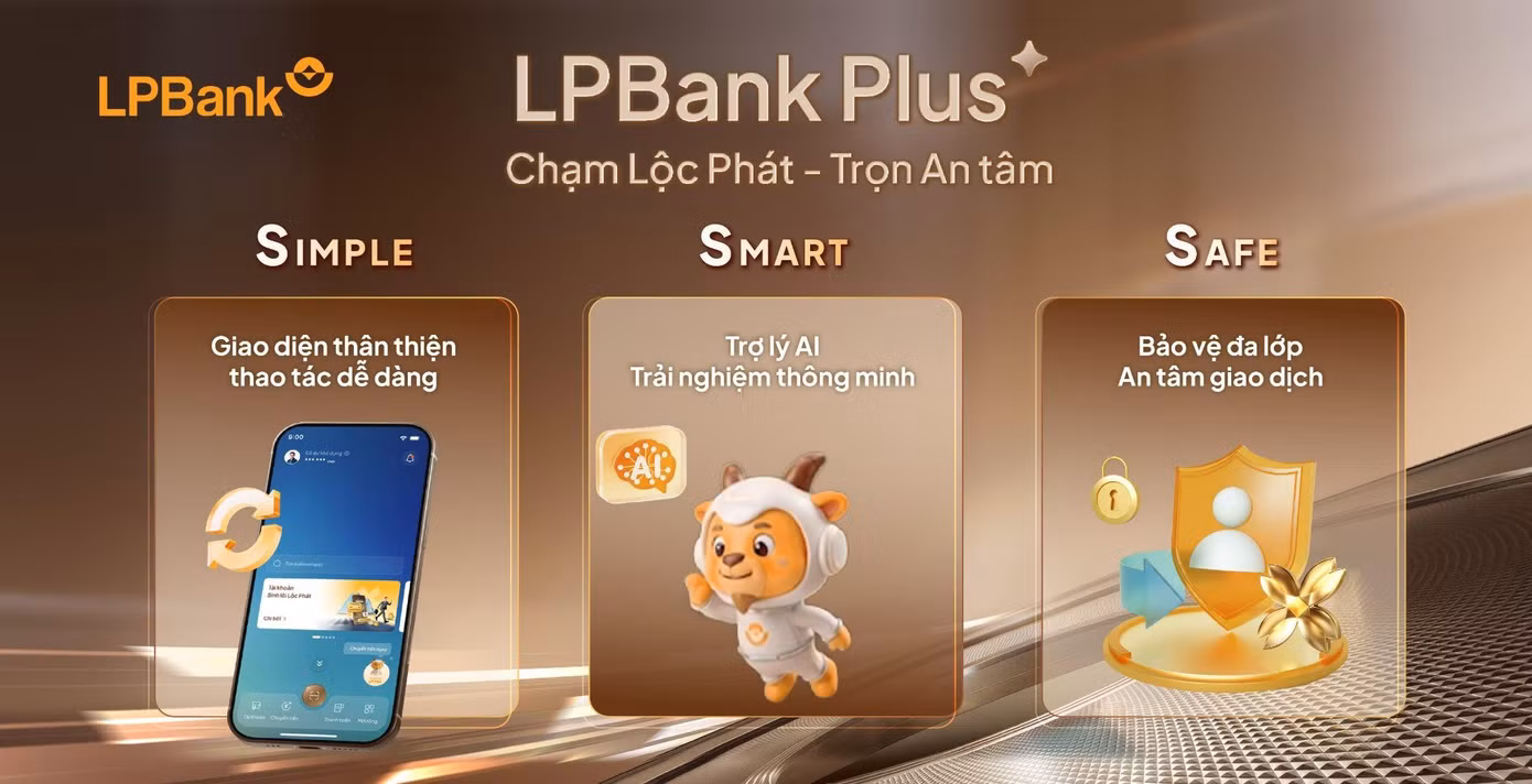 LPBank Plus: Chạm một ứng dụng, trải nghiệm ngân hàng số thông minh