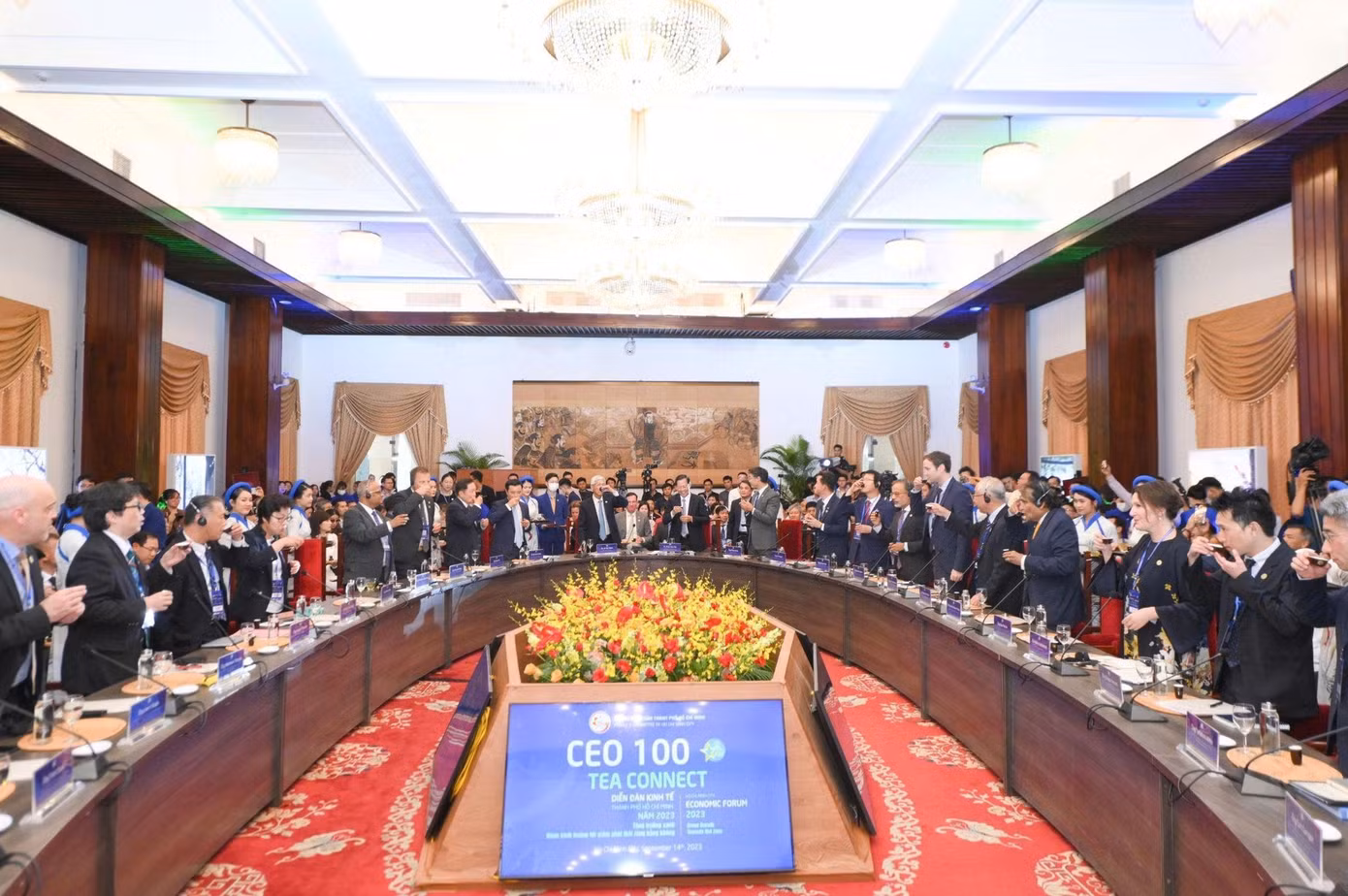 CEO 100 Tea Connect - Mở đầu hành trình đồng hành cùng Diễn đàn Kinh tế TP.HCM 2023