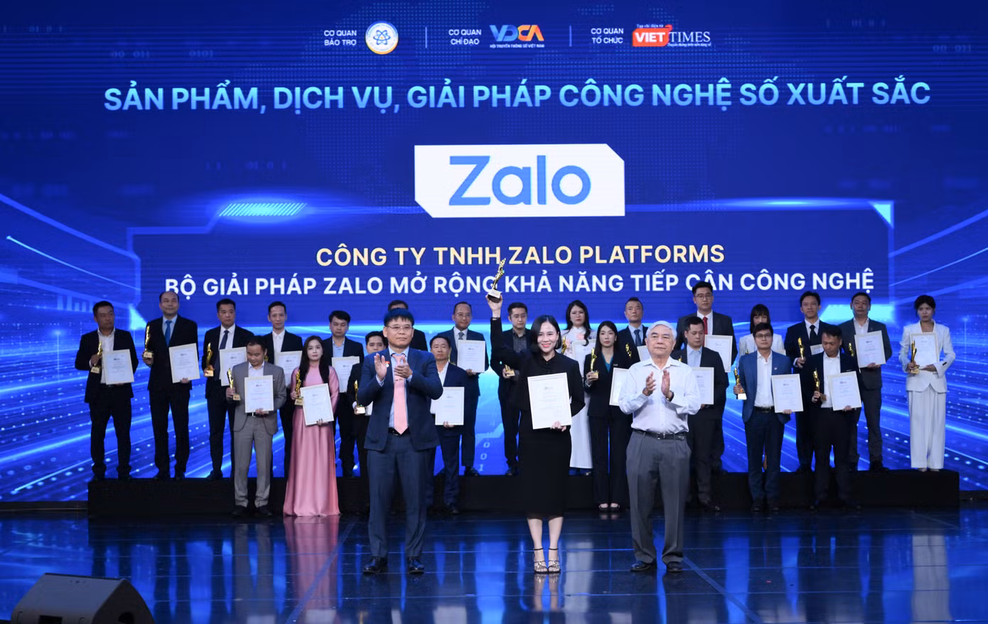 Zalo thắng lớn với cú đúp giải thưởng Sản phẩm công nghệ số xuất sắc 2026 ảnh 3 Zalo thắng lớn với cú đúp giải thưởng Sản phẩm công nghệ số xuất sắc 2026 ảnh 3