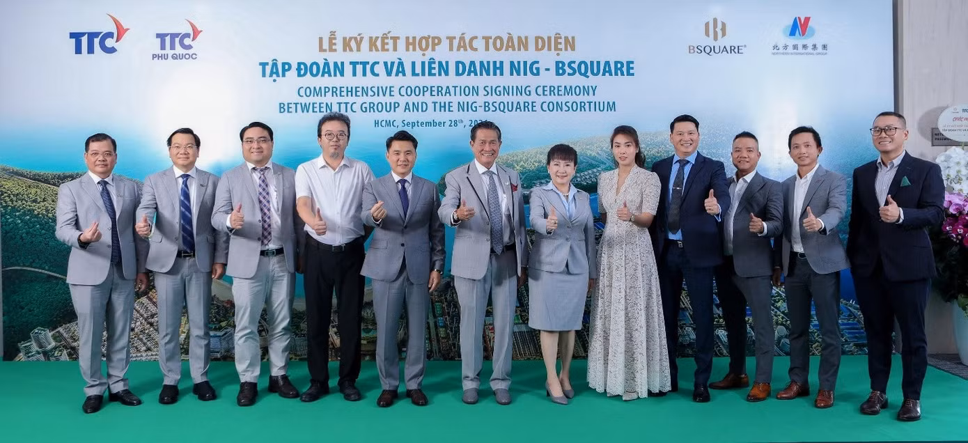 Tập đoàn TTC và Liên danh NIG - Bsquare sẽ thúc đẩy hoạt động xúc tiến đầu tư và tăng cường kết nối quốc tế.
