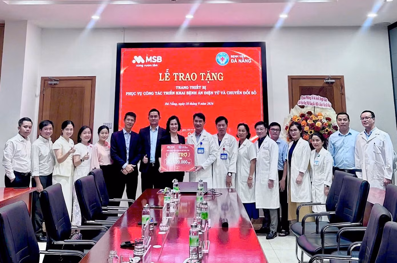 MSB đồng hành cùng Bệnh viện Đà Nẵng số hóa quy trình xét nghiệm