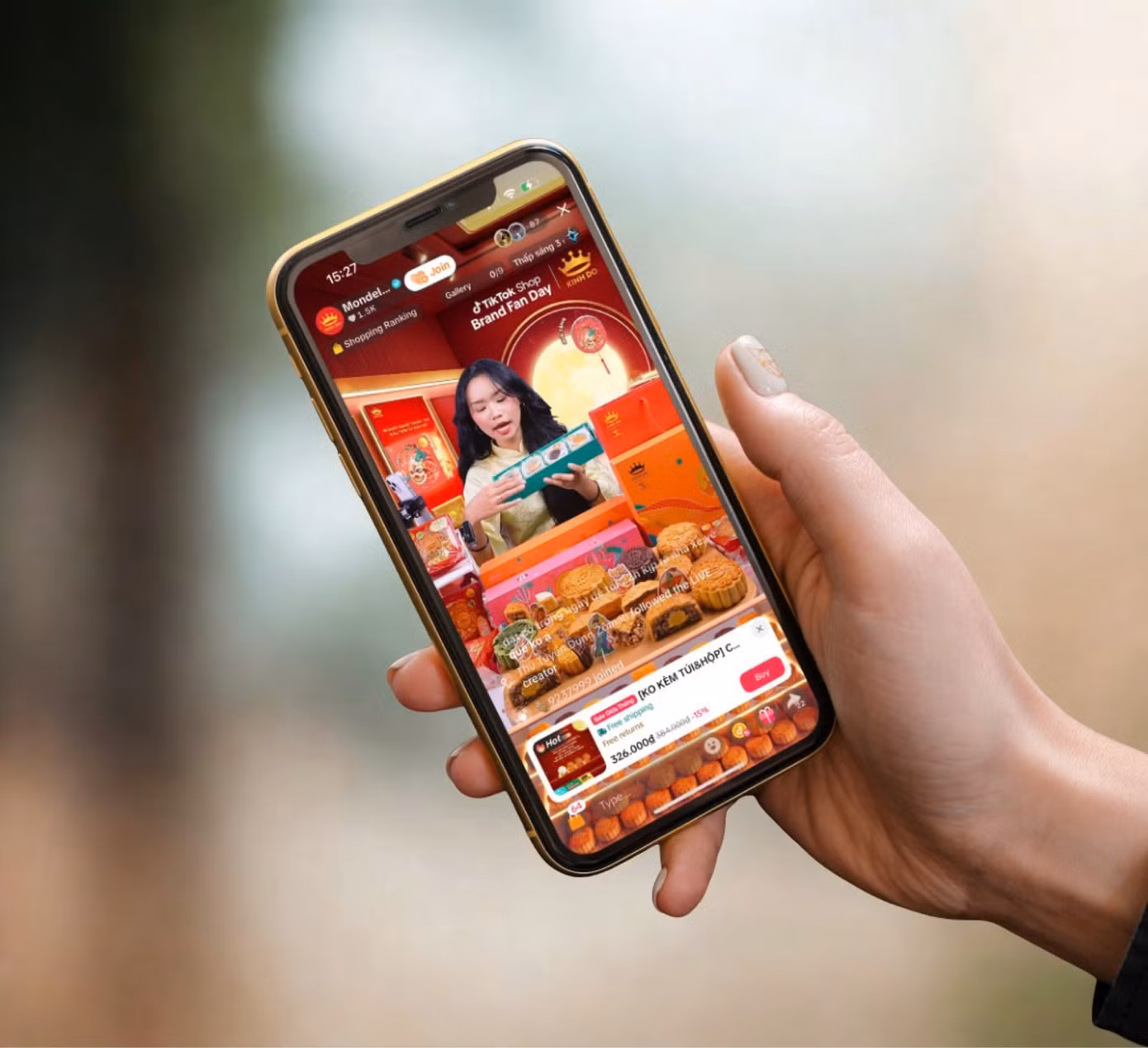 Kinh Đô kết hợp cùng các phiên livestream tương tác và nhiều chương trình ưu đãi hấp dẫn.