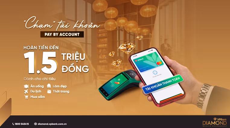 Chương trình được VPBank thiết kế dành riêng cho các khách hàng VPBank Diamond