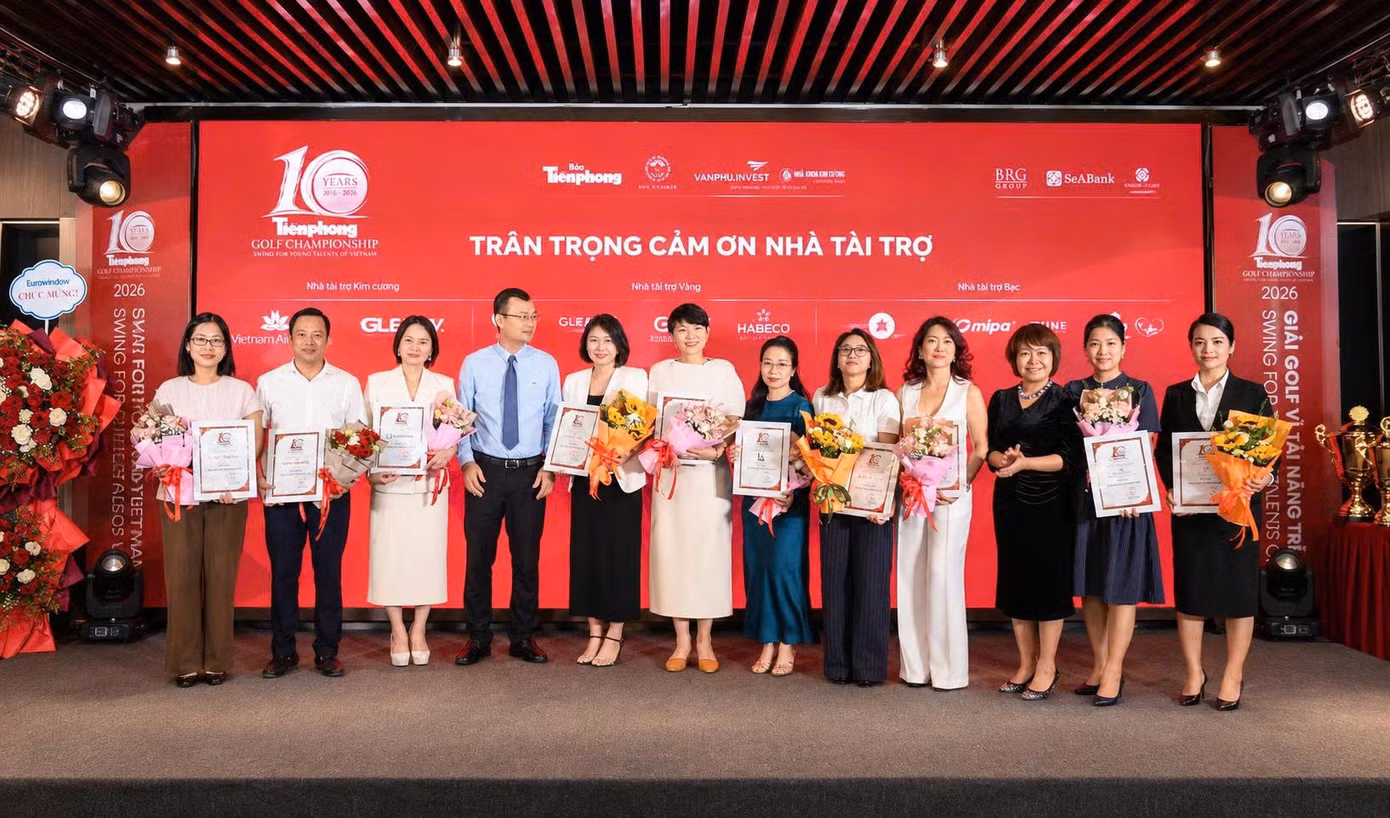 Eurowindow Holding đồng hành cùng giải Golf 'Vì tài năng trẻ Việt Nam' 2026 ảnh 1 Eurowindow Holding đồng hành cùng giải Golf 'Vì tài năng trẻ Việt Nam' 2026 ảnh 1