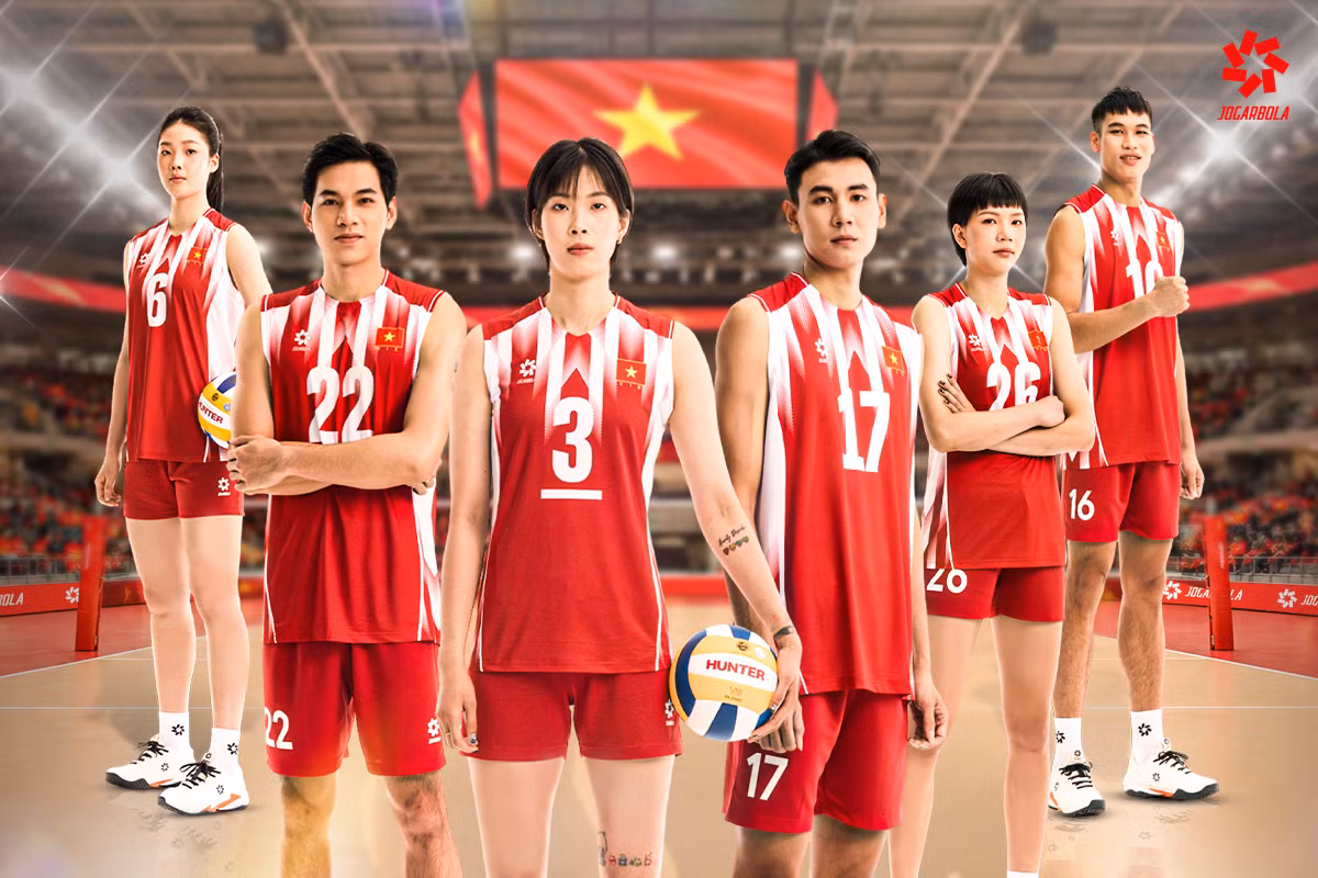 Ấn tượng trang phục Đội tuyển Bóng chuyền Việt Nam tại ASIAD 20 ảnh 1