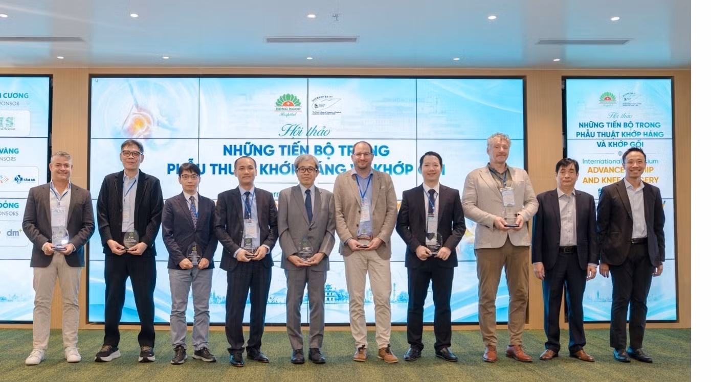 Hội thảo quy tụ các chuyên gia hàng đầu lĩnh vực chấn thương chỉnh hình từ 6 nền y tế thế giới.