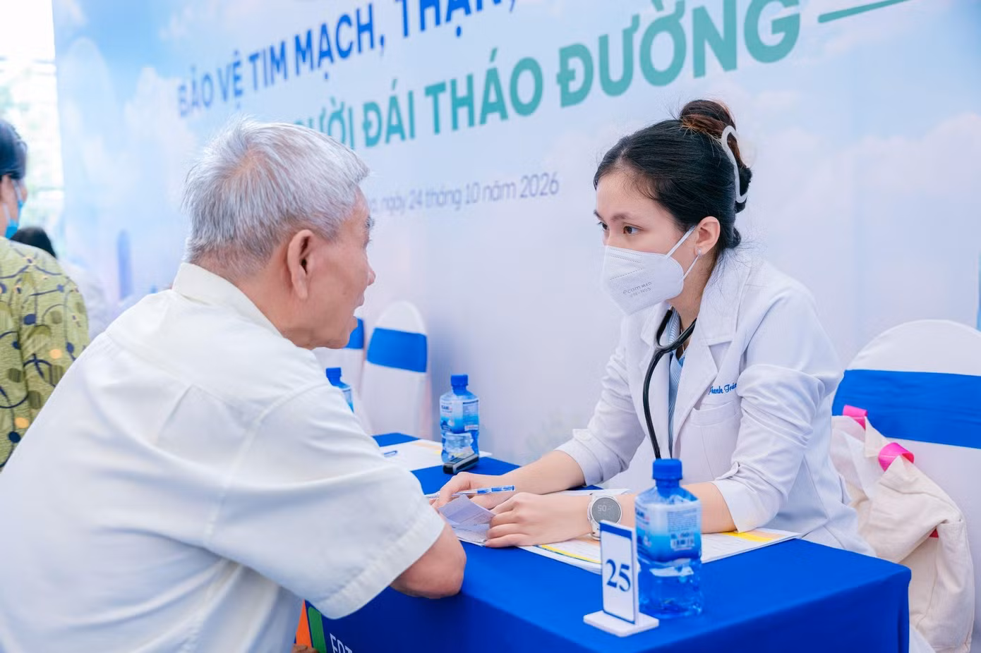 Tầm soát miễn phí, chăm sóc sức khỏe thận và tim mạch cho người bệnh đái tháo đường ở TP.HCM ảnh 3