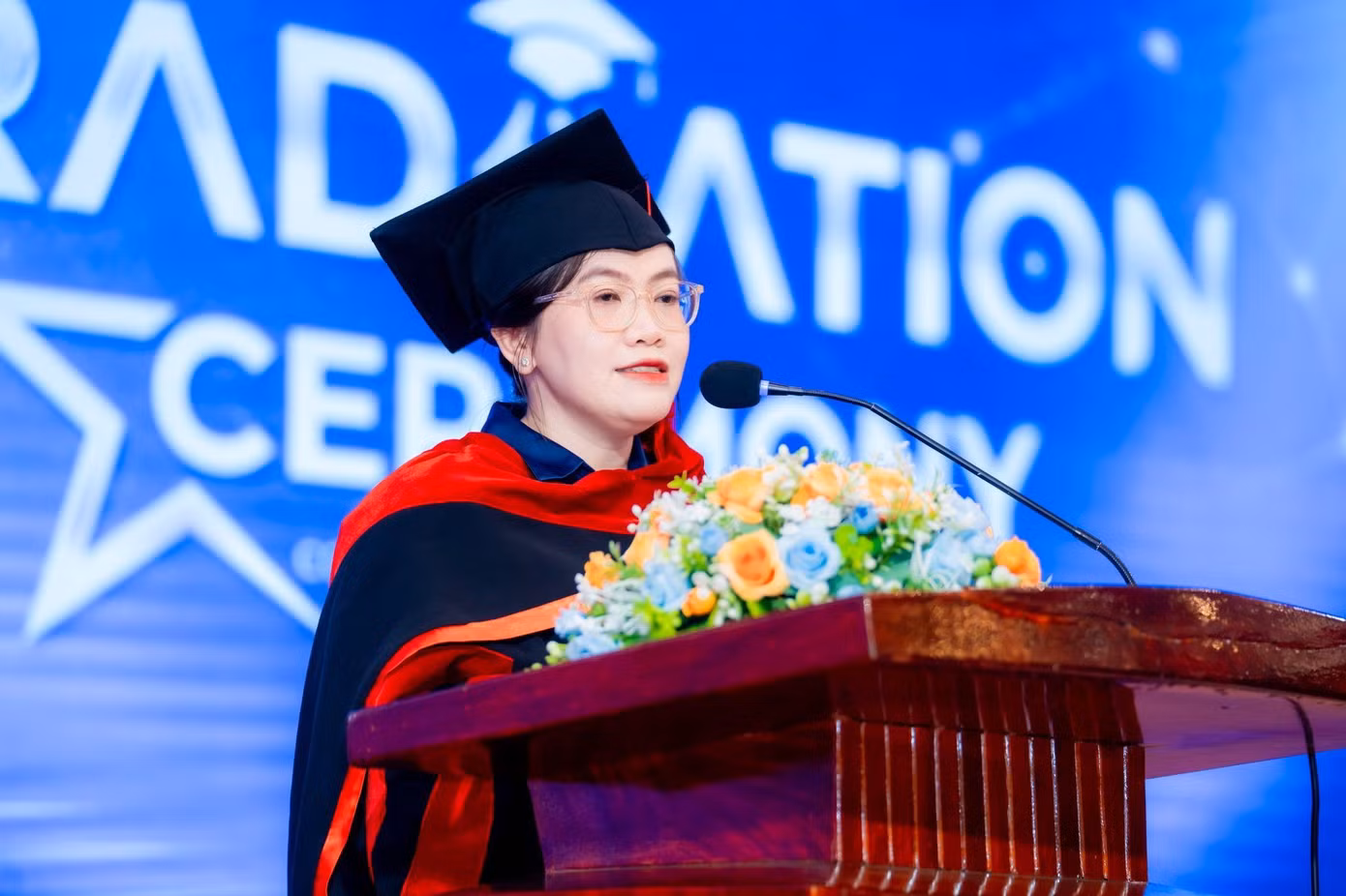 Bà Nguyễn Thị Trúc Ni- Giám đốc Cao đẳng Anh Quốc BTEC FPT Cần Thơ