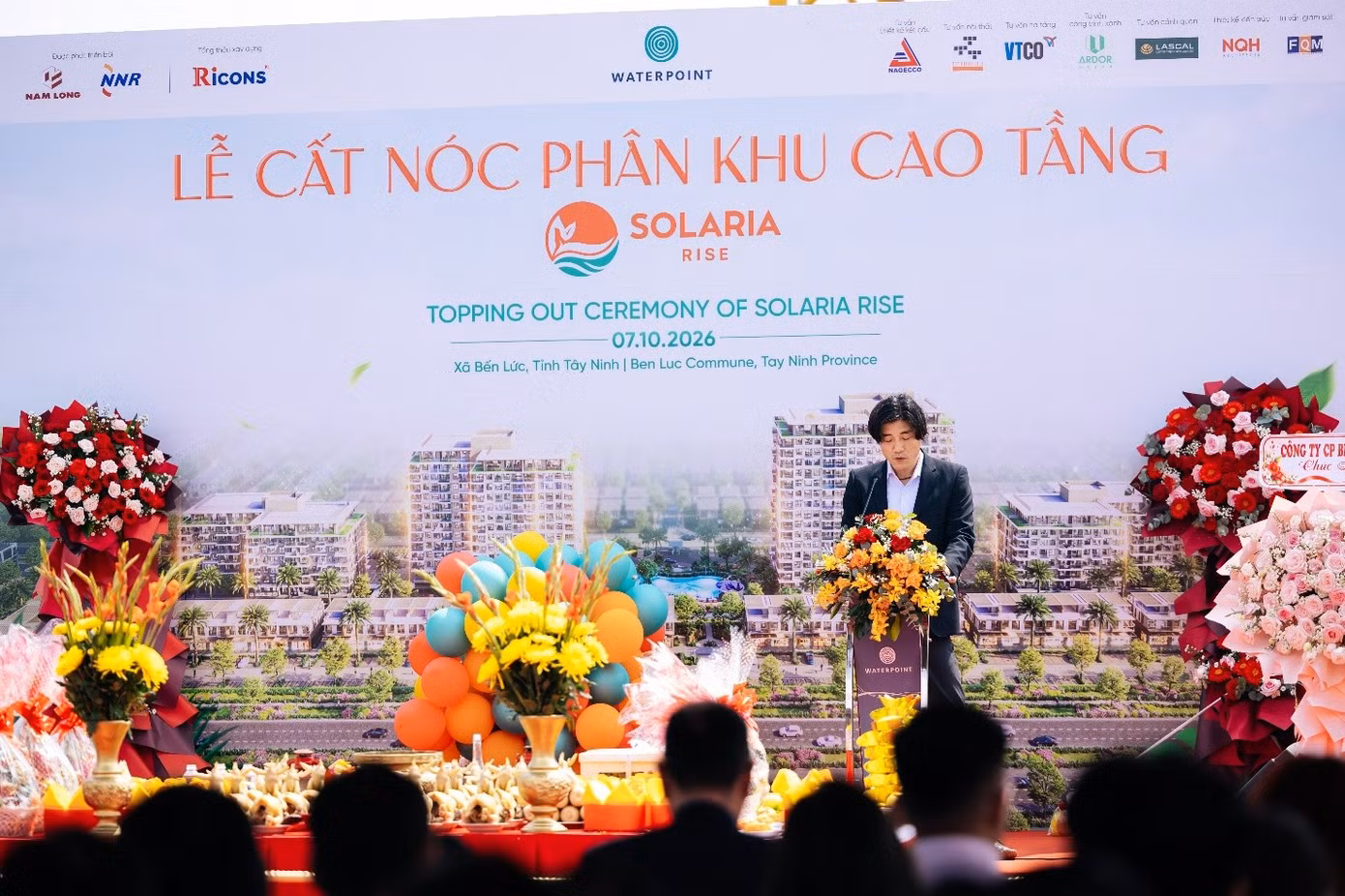 Ông Koji Haruyama – Tổng Giám đốc NNR phát biểu tại sự kiện