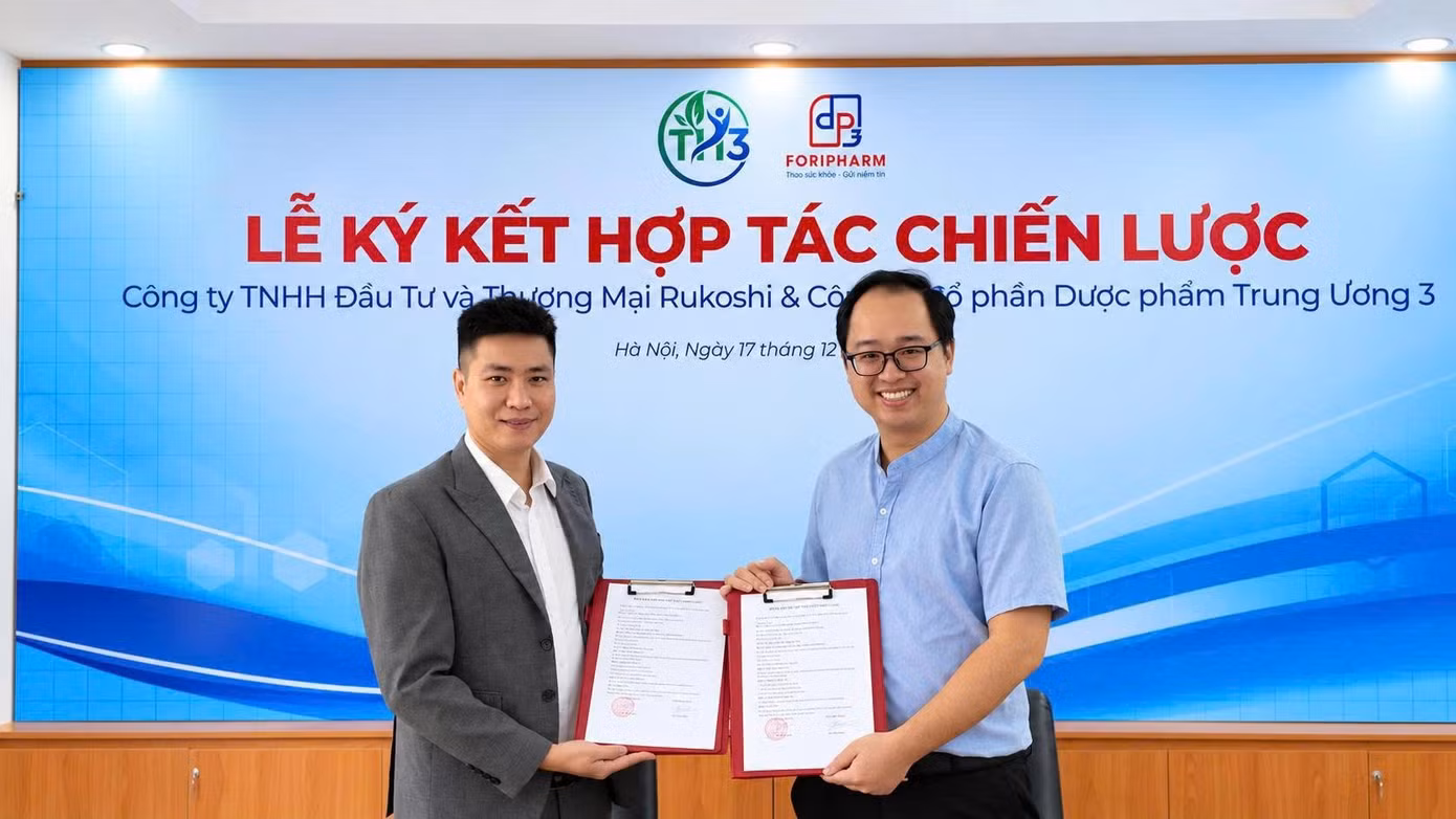 TH3 ký kết hợp tác chiến lược cùng Dược phẩm TW3