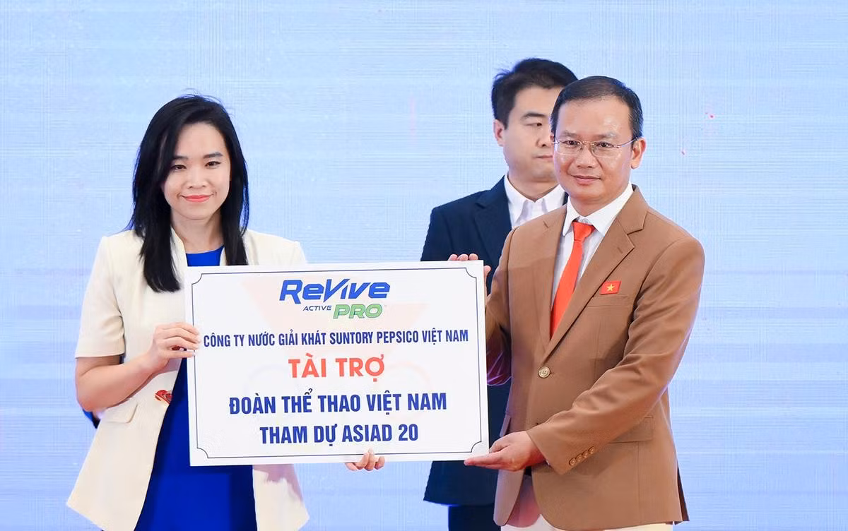 Revive Thể Thao - Nhà tài trợ đồng hành của Đoàn Thể thao Việt Nam tại ASIAD 20