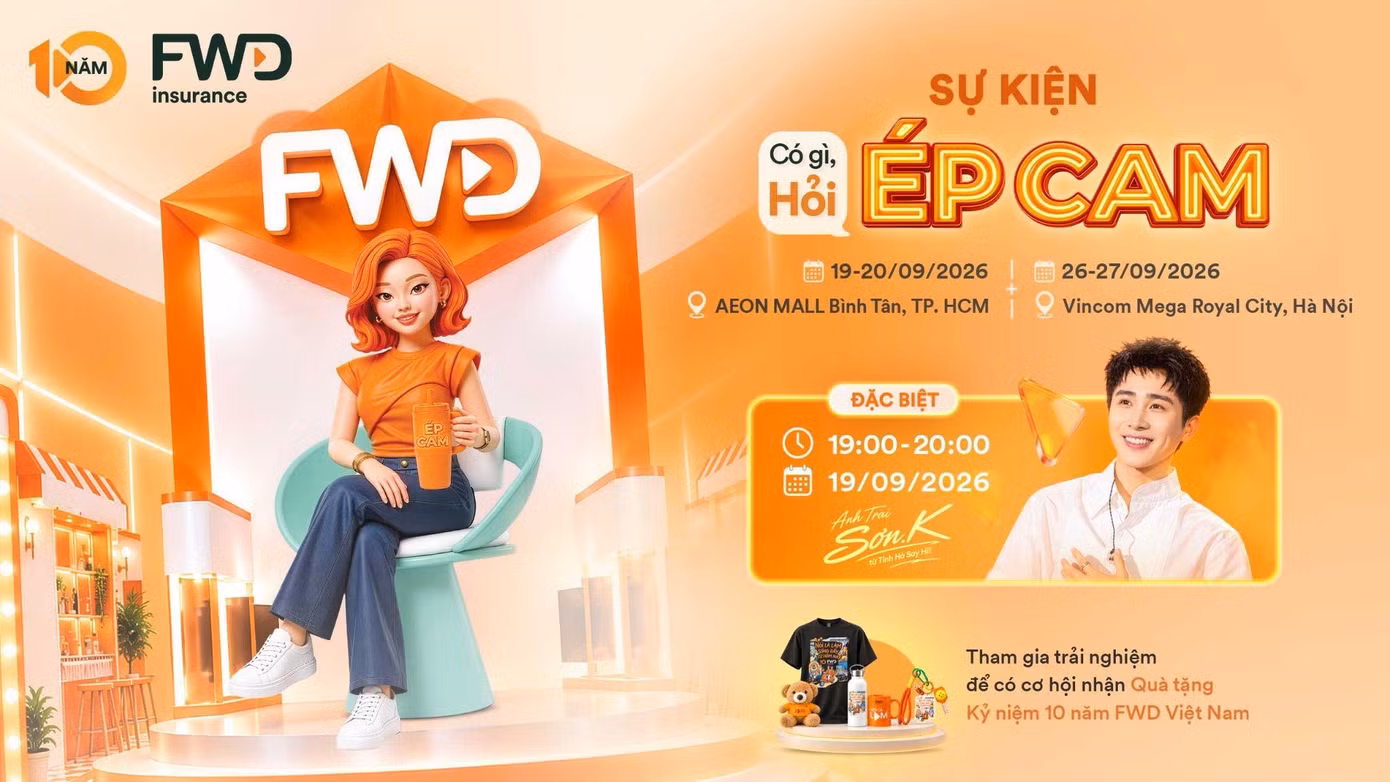 FWD Việt Nam đưa 'người bạn AI' Ép Cam bước ra đời thực ảnh 2 FWD Việt Nam đưa 'người bạn AI' Ép Cam bước ra đời thực ảnh 2
