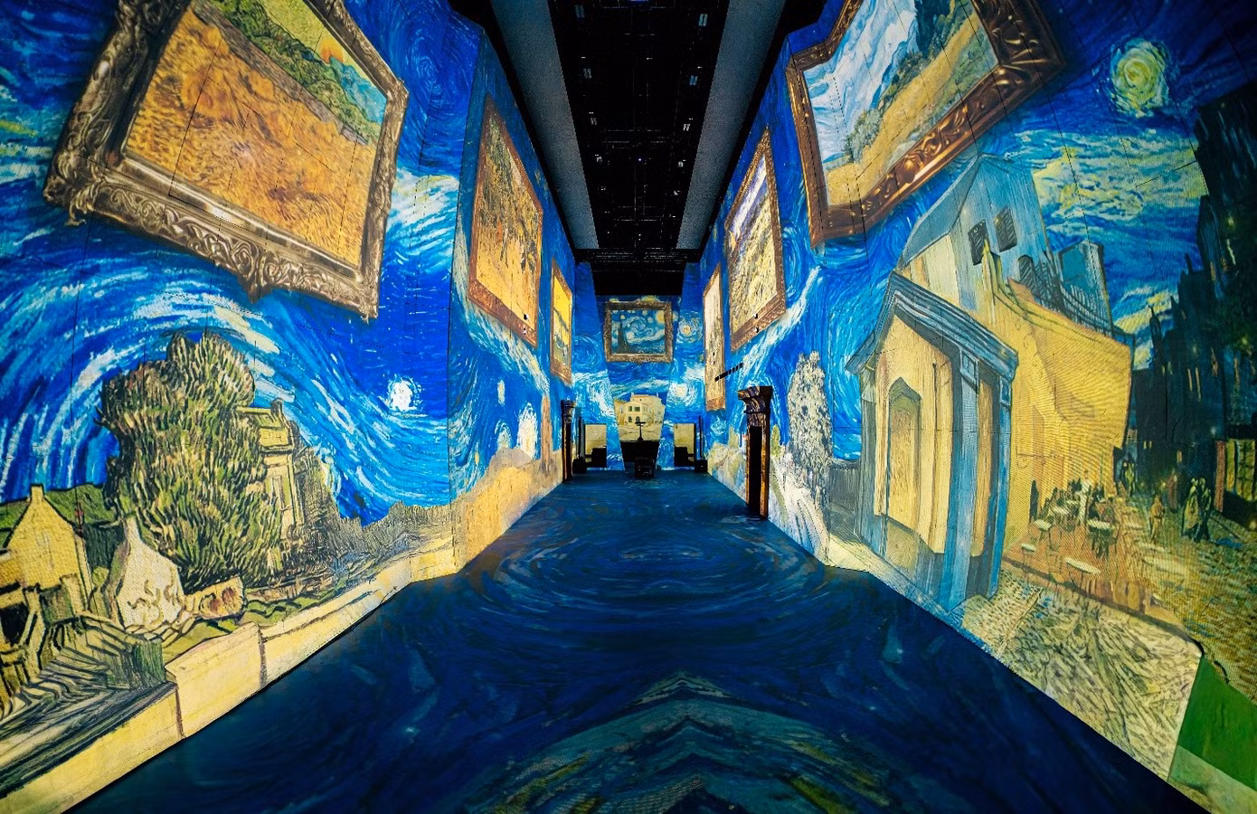 13 không gian, một hành trình không lối mòn tại Van Gogh Timeless ảnh 1 13 không gian, một hành trình không lối mòn tại Van Gogh Timeless ảnh 1