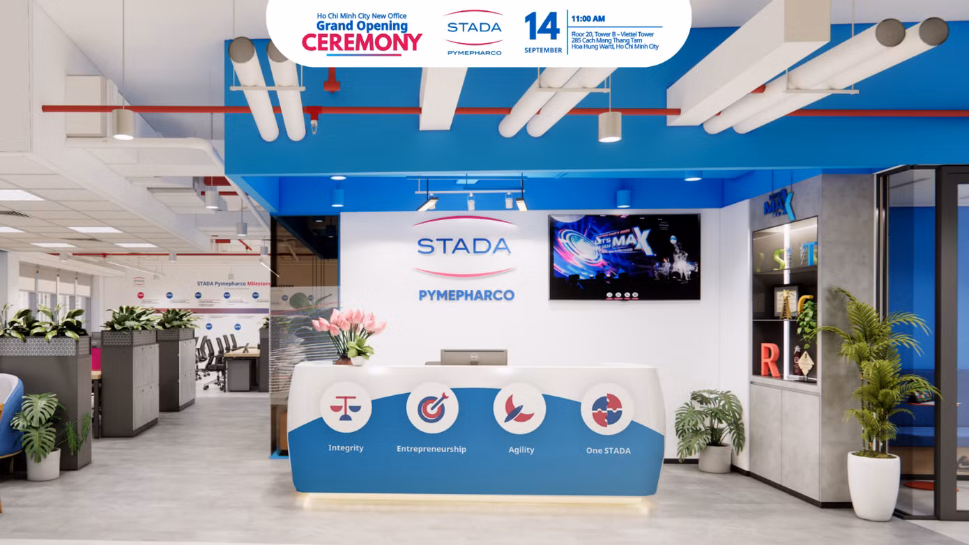 STADA Pymepharco khai trương văn phòng mới tại TP.HCM ảnh 1 STADA Pymepharco khai trương văn phòng mới tại TP.HCM ảnh 1