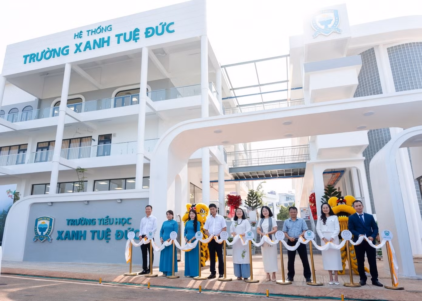 Trường Tiểu học Xanh Tuệ Đức tại Thành Phố Cà Phê chính thức khánh thành, đưa vào vận hành và tuyển sinh niên khóa đầu tiên 2026 – 2027.