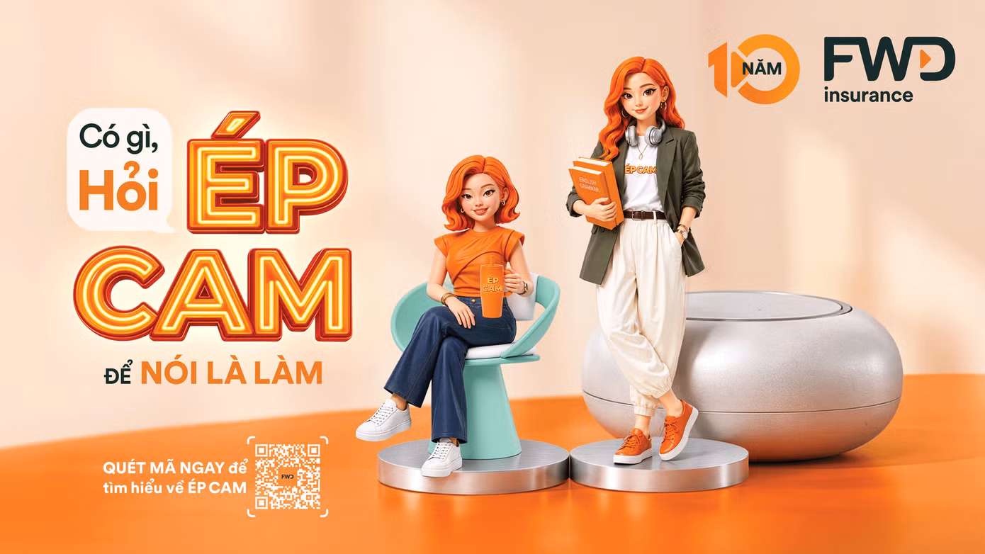 FWD Việt Nam đưa 'người bạn AI' Ép Cam bước ra đời thực ảnh 1 FWD Việt Nam đưa 'người bạn AI' Ép Cam bước ra đời thực ảnh 1