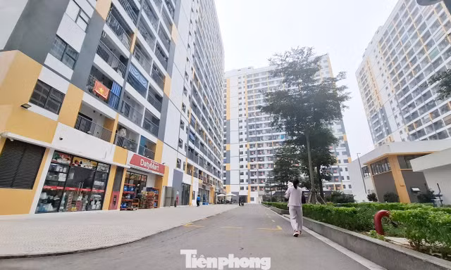 Dự án nhà ở xã hội tại thành phố Bắc Ninh. Ảnh: Nguyễn Thắng.