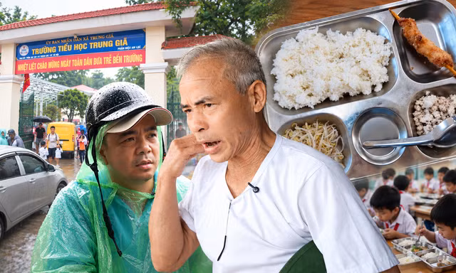 Những câu hỏi nóng từ bữa ăn bán trú ‘lèo tèo’ ở Trường Tiểu học Trung Giã