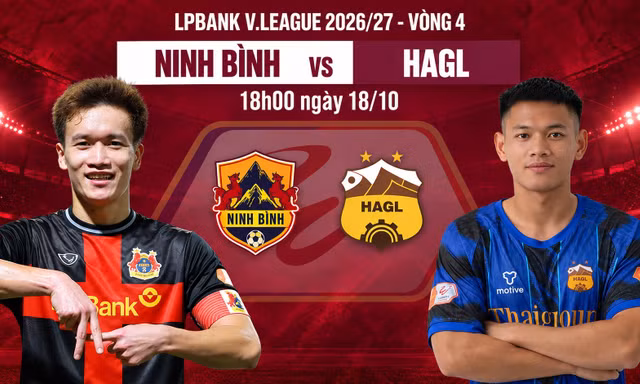 Nhận định Ninh Bình vs HAGL, 18h00 ngày 18/10: Đánh chiếm ngôi nhì