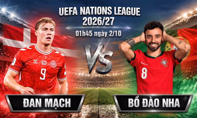 Nhận định Đan Mạch vs Bồ Đào Nha, 01h45 ngày 2/10: Ronaldo rời đội, Bồ Đào Nha có tiếp tục thắng?