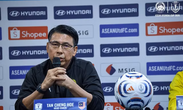 HLV Tan Cheng Hoe chỉ giữ lại 5 cầu thủ từng dự ASEAN Hyundai Cup.