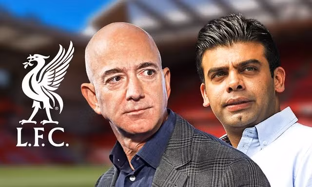 Bezos mua 30% Liverpool, hé mở khả năng thâu tóm đội bóng