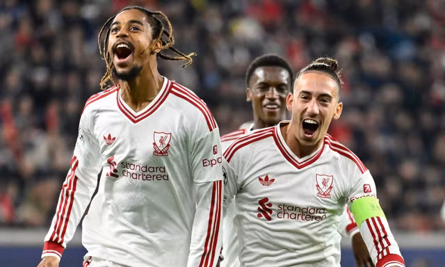 Barcola lập hat-trick, Liverpool trút giận bằng chiến thắng 6-3 trước LASK Linz