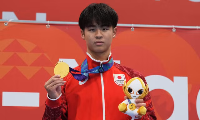 Kình ngư Yumeki Kojima và tấm huy chương vàng Asiad ‘trao truyền’ qua hai thế hệ