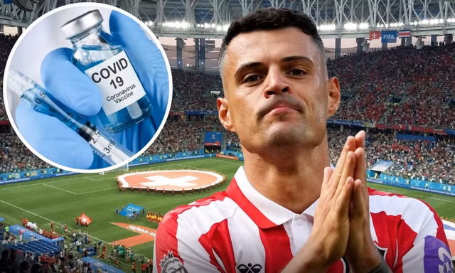 Xhaka nhận án phạt 4,6 tỷ đồng vì giấy tiêm vaccine giả