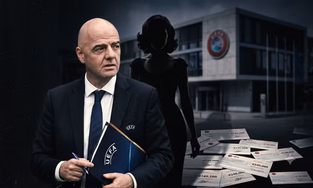 Báo Anh tố UEFA chi tiền ‘khủng’ cho người tình của Chủ tịch FIFA 