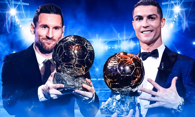 Ronaldo vượt xa Messi ở cuộc bầu chọn Quả Bóng Vàng hay nhất thời đại 