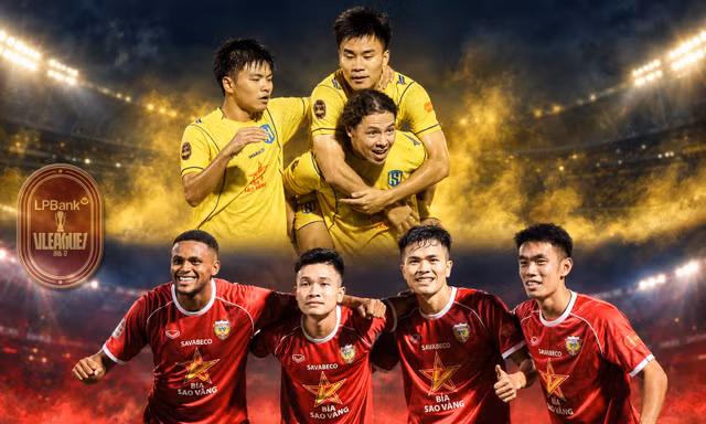 LPBank V.League 1 đảo chiều trật tự: Bất ngờ từ miền Trung và sự trầy trật của các ông lớn