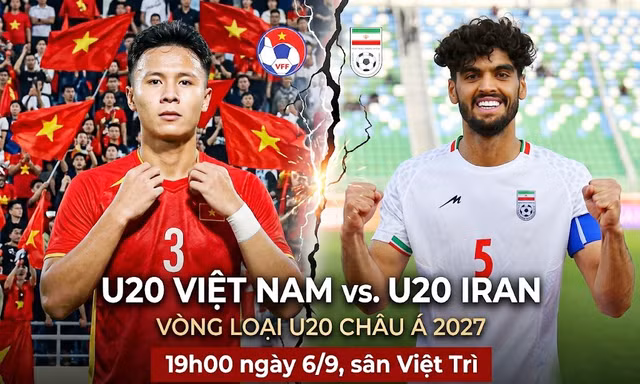 Nhận định U20 Việt Nam vs U20 Iran, 19h00 ngày 6/9: Đi tìm kết quả an ủi