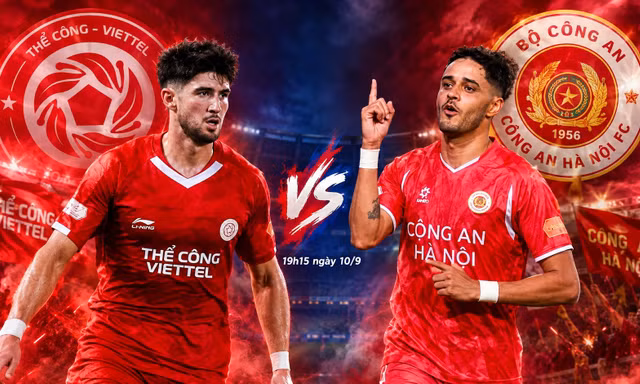 Nhận định Thể Công Viettel vs Công an Hà Nội, 19h15 ngày 10/9: Nảy lửa derby
