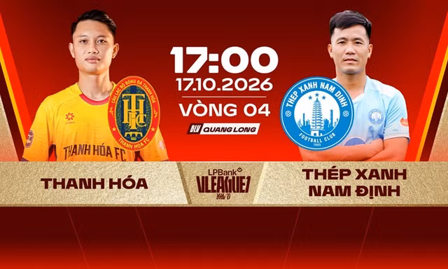 Trực tiếp Thanh Hóa 0-0 Nam Định: Trận đấu bắt đầu