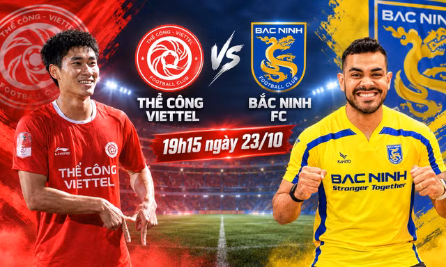 Nhận định Thể Công Viettel vs Bắc Ninh, 19h15 ngày 23/10: ‘Giải cứu’ ghế HLV 