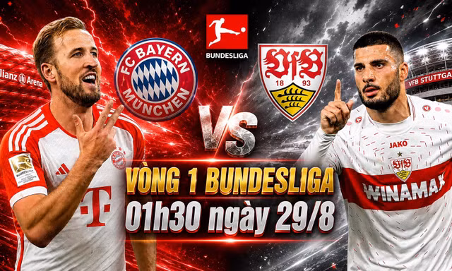 Nhận định Bayern Munich vs Stuttgart, 01h30 ngày 29/8: Thiên nga tan tác
