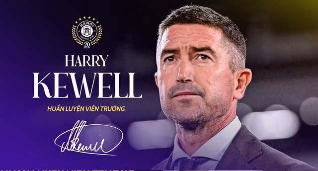 NÓNG: Harry Kewell được bổ nhiệm dẫn dắt Hà Nội FC