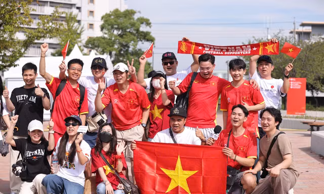 Trực tiếp Asiad 20 U23 Việt Nam vs U23 Philippines (13h30 ngày 18/9): Cổ động viên Việt Nam đã sẵn sàng