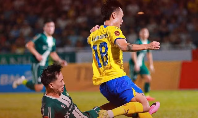 Đội bóng của Công Phượng giành được điểm số đầu tiên tại LPbank V.League 1