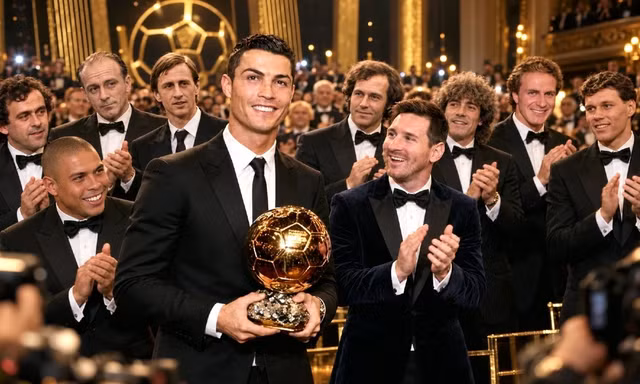 Cristiano Ronaldo chính thức trở thành Quả bóng Vàng vĩ đại nhất lịch sử 