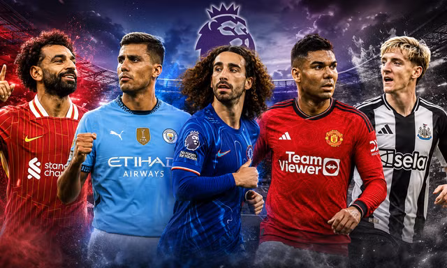Rodri, Salah và Tốp 10 ngôi sao đã rời bỏ Ngoại hạng Anh
