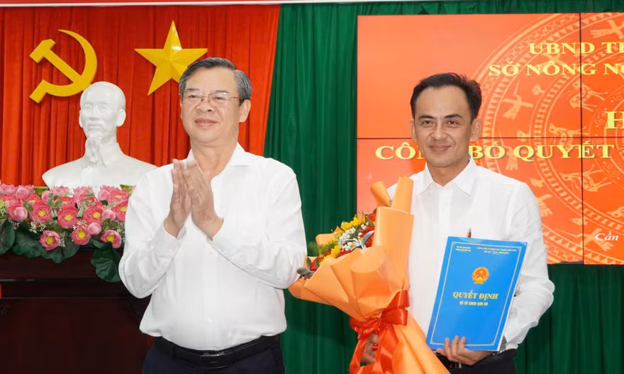Cần Thơ có tân Giám đốc Sở Nông nghiệp và Môi trường
