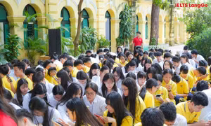 Teen THPT Việt Đức thử sức với Cuộc thi hùng biện tiếng Anh Unlock The IELTS 2025