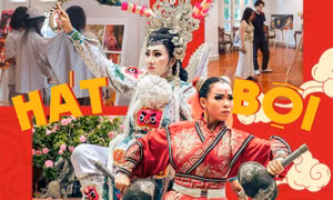 Họa sĩ 2K8 và hành trình sống cùng hát bội: Sau lớp mặt nạ là tâm hồn Việt rực rỡ
