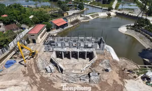 Cận cảnh những ‘lá chắn’ chống lũ tại Ninh Bình