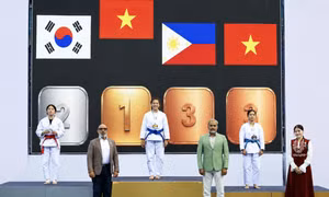 3 võ sĩ Ninh Bình đoạt 9 huy chương tại Giải Jujitsu châu Á 2026