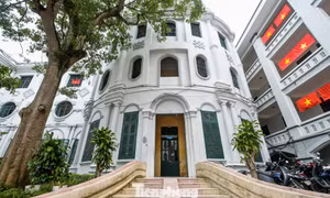 Cận cảnh ngôi trường trăm tuổi kiến trúc châu Âu ở Ninh Bình