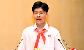 Mở cổng tự ứng cử, tranh cơ hội tham dự phiên họp giả định 'Quốc hội trẻ em'